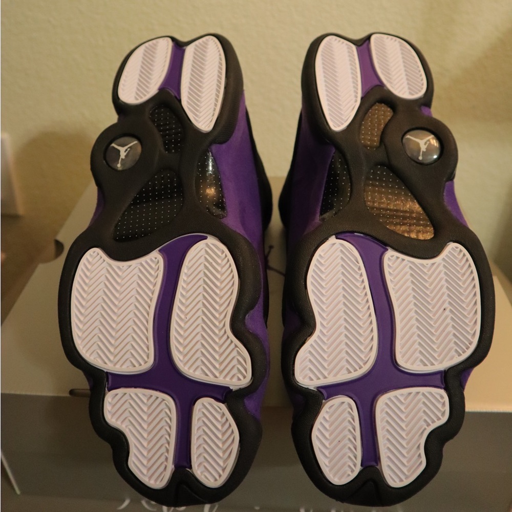 💥DEAD STOCK💥 Air Jordan 13 Court Purples Men’s Size 12 - Picture 6 of 8